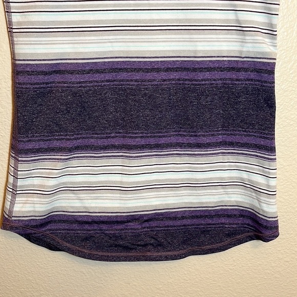Lululemon Athletica Purple Stripe Tank Top - Picture 7 of 11